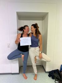 Yogalehrerinnen unter sich